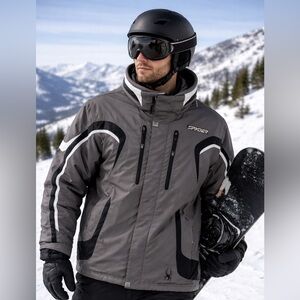 Spyder Vtg 90’s Ski Snowboard Coat Men’s Sz L Entrant Dermizax Thinsulate EUC